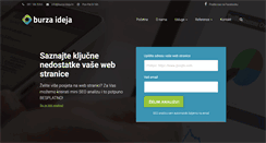 Desktop Screenshot of burza-ideja.hr