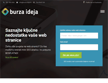 Tablet Screenshot of burza-ideja.hr